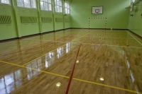 Polakierowana podłoga sportowa Domalux Professional