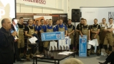 Mistrzostwa Parkieciarskie na targach Budma 2013 Domalux